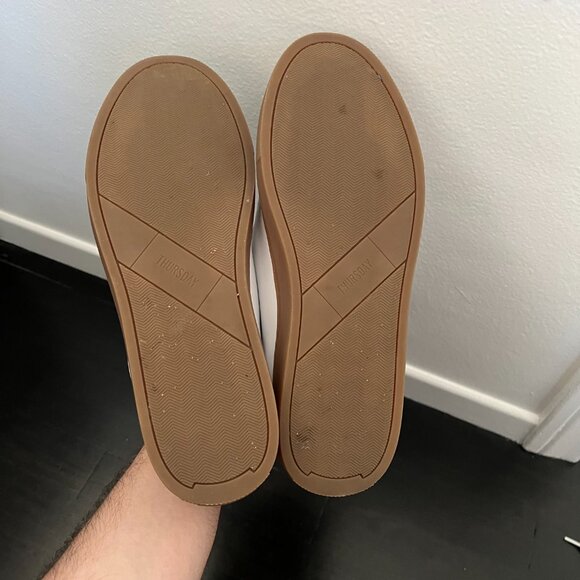 Thursday Boot Company White and Tan Sneakers - Picture 7 of 13